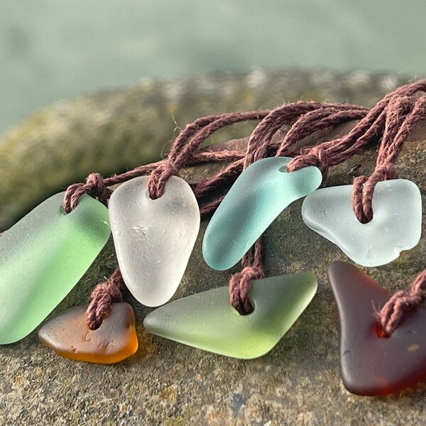 Sea Glass Necklace - Etsy