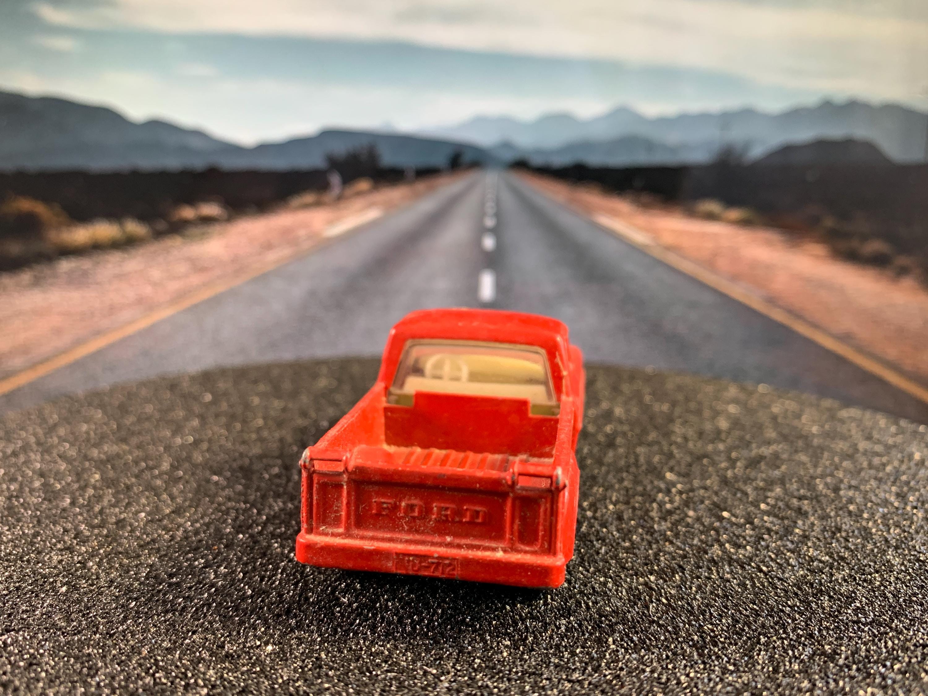 American Pickup - Superfast Ford Pick up (A) No 6 Red