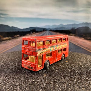 1972 Double Decker Bus, The Londoner Vintage Matchbox Lesney Superfast No 17, Gift for Bus Driver