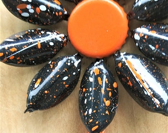 Cincinatti Bengals Bottle Cap Flower