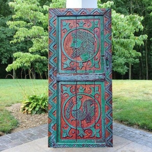 Carved Custom Doors, Antique Sliding Barn Door, Custom Size Interior and Exterior Doors, Hinged Doors, Pocket Door, Pantry Door