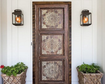 Hand Carved European French Doors, Antique Sliding Barn Door, Custom Size Interior Exterior Doors, Hinged Doors, Pocket Door, Pantry Doors