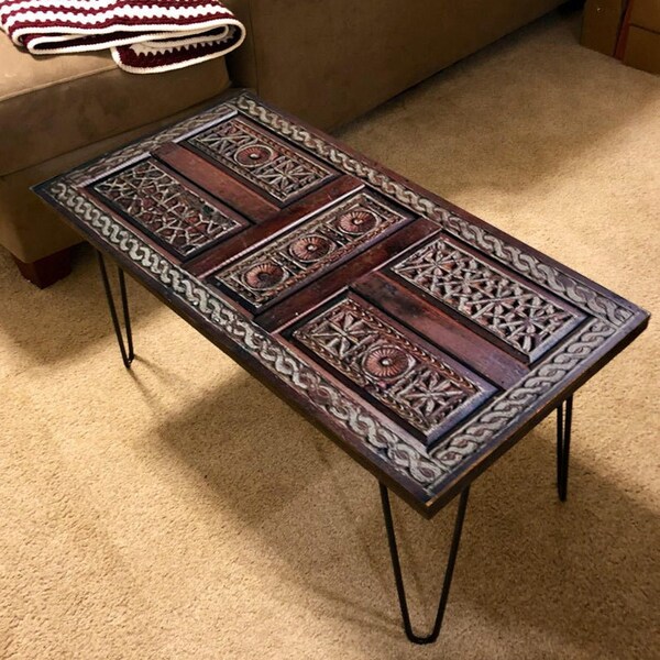 Boho Coffee Table Etsy
