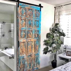 Carved Panel Barn Door, Pantry Door, Entrance Front Door, Custom Size Interior Exterior Doors, Bed Headboard, Wood Wall Art, Table Top