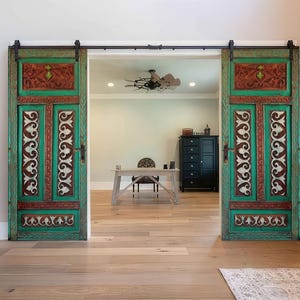 Custom Handcrafted Barn Doors, Carved Entrance Front Door, Antique Wooden Doors, Interior Exterior, Double, Single Door, Pantry Doors, Panel