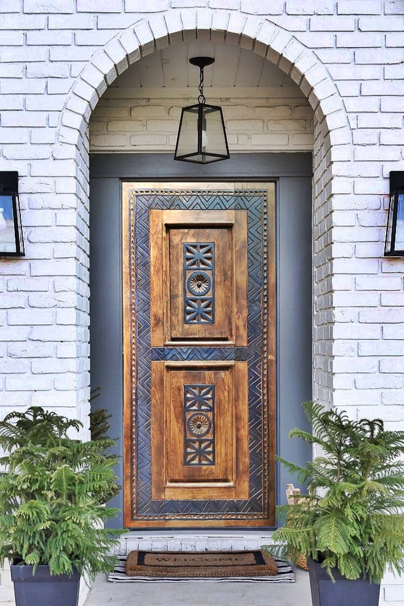 Custom Size Barn Door Antique Exterior Entranec Front Door Etsy