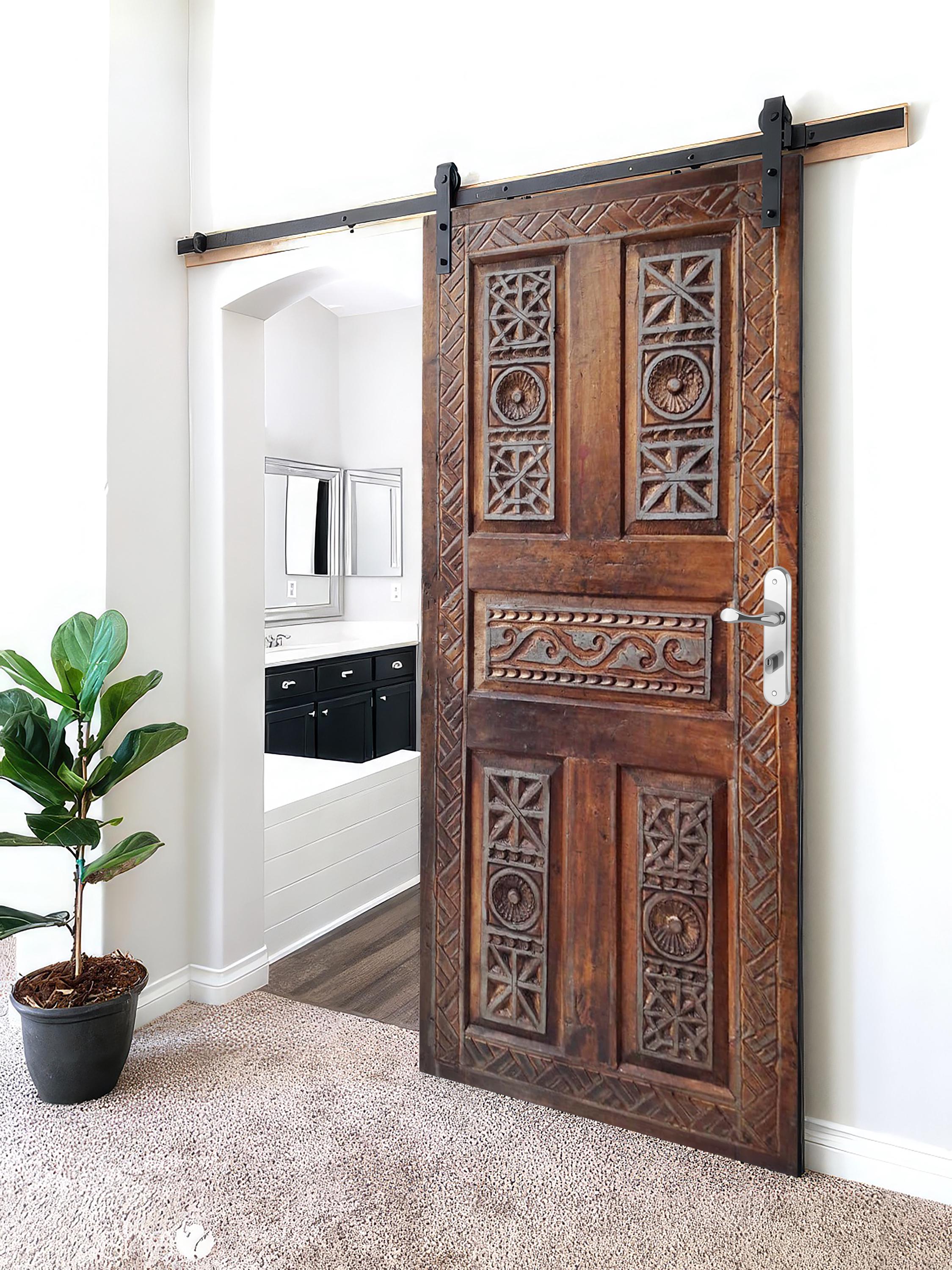 Aangepaste houten voordeur: met de hand gesneden buitenkant, interieur,  schuur, bijkeuken, kast - Etsy België, image size:2249x3000