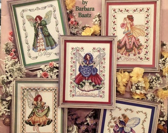 Toadstool Pixie-counted cross stitch chart