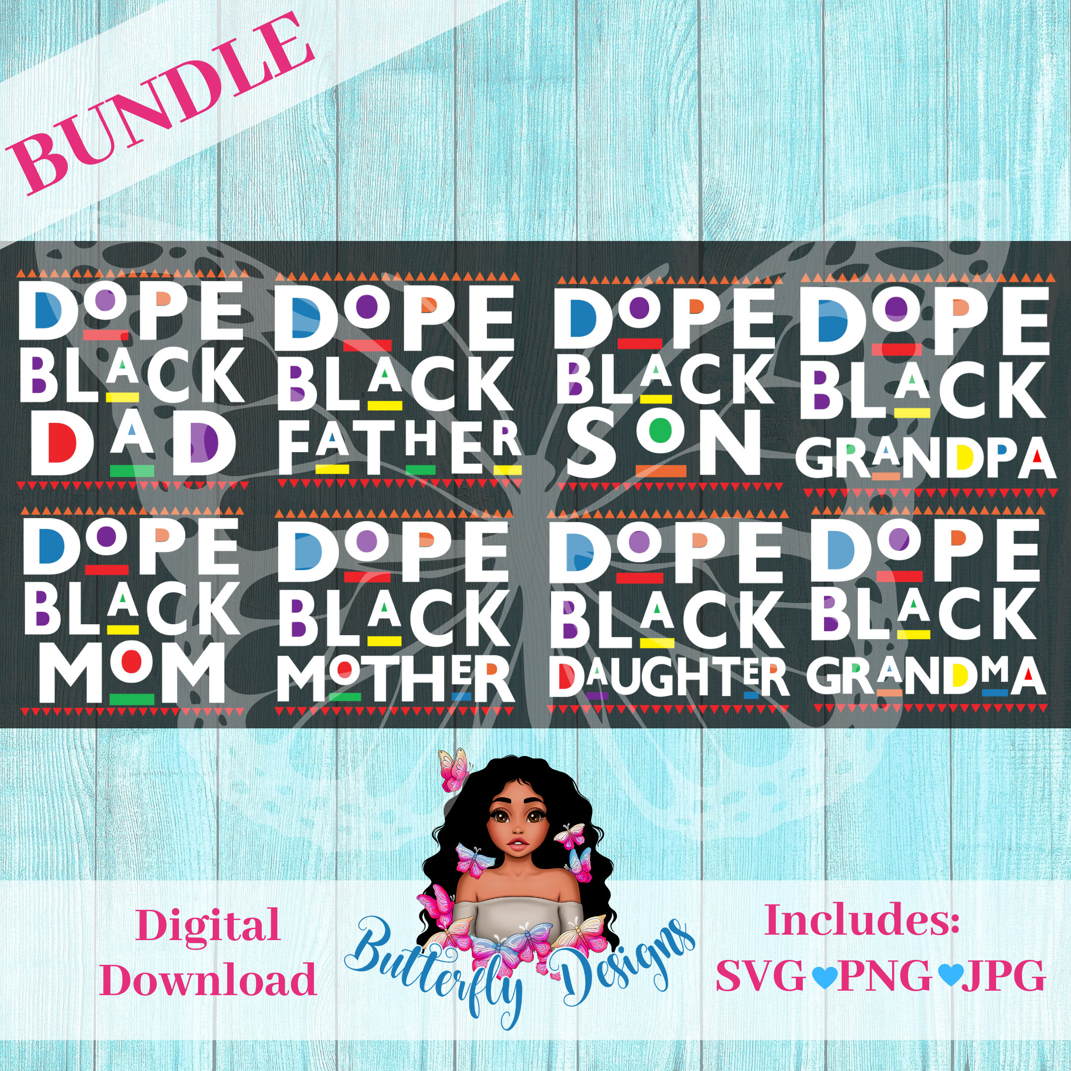Dope Black Family Bundle