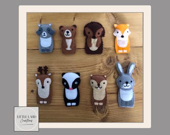 Marionnettes à Main Safari - Animaux En Peluche Douce Pour Jeux De Rôle, Théâtre Et Spectacle Créatif Pour Enfants