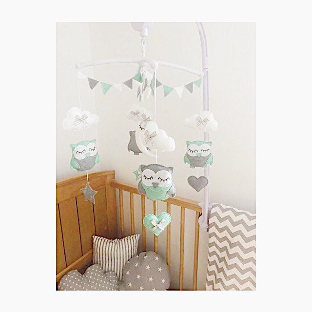 Owl cot mobile hotsell
