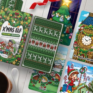 78pcs X'mas Elf Tarot : Edición Verde