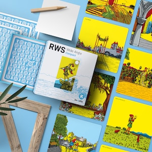 RWS Wide Angle Tarot - Compact 70x70mm : Kickstarter Edition from Deckstiny