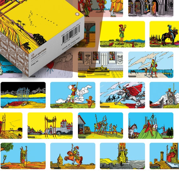 RWS パノラマタロットデッキ：Deckstiny の Kickstarter 版 - Etsy 日本