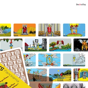RWS Panorama Tarot Deck : Kickstarter Edition From Deckstiny - Etsy