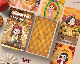 78pcs Autumn Miss Tarot Version 2 (4 seasons set)