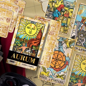 78pcs The Ancient Aurum Tarot