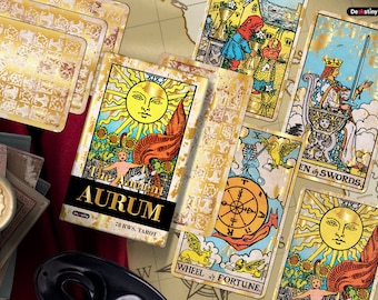 78pcs The Ancient Aurum Tarot
