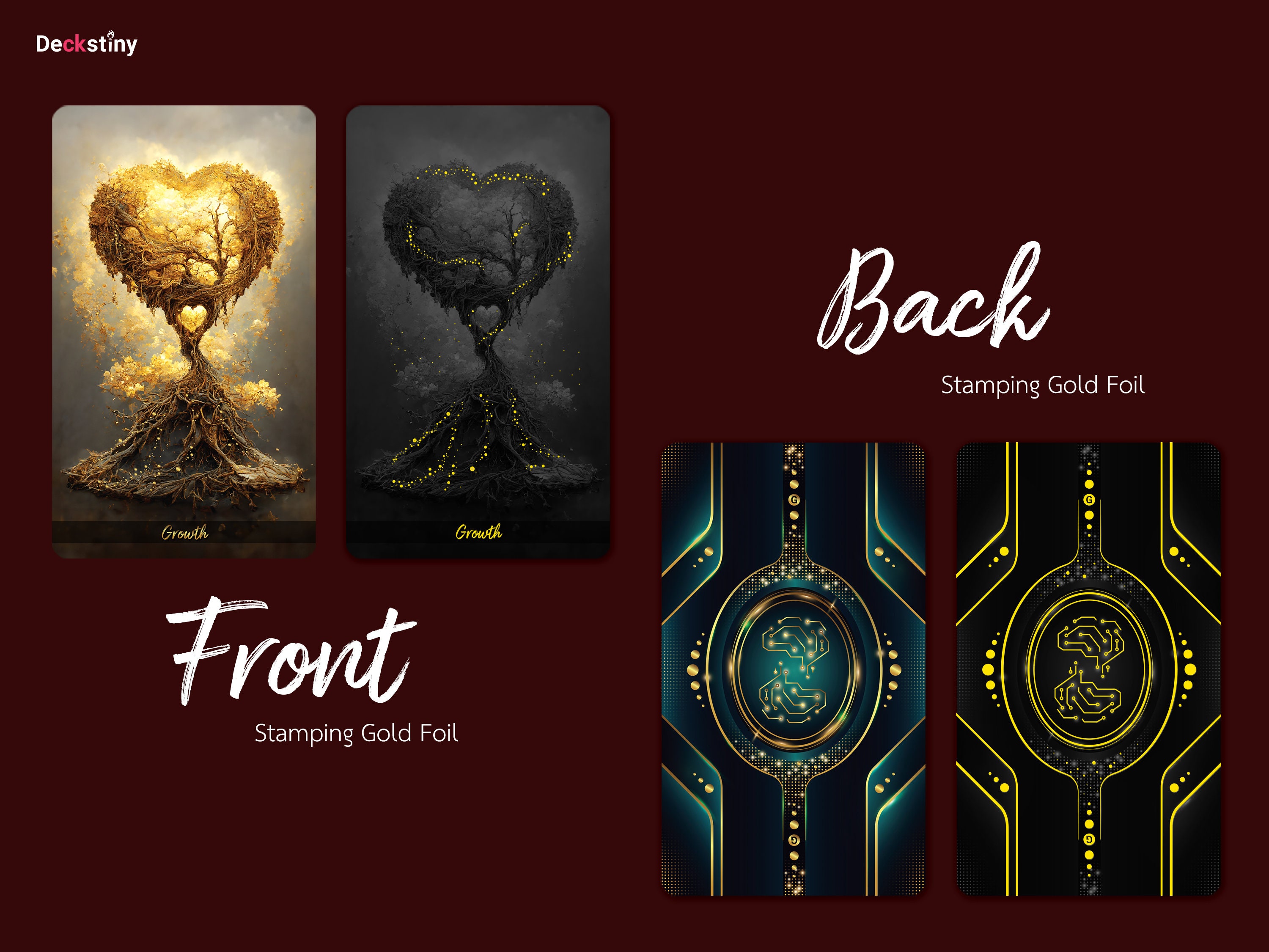 ゴールデン ジャーニー タロット - デラックス版 + スペシャル カード