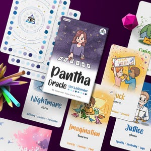 Edición de acuarela Pantha Oracle de Deckstiny