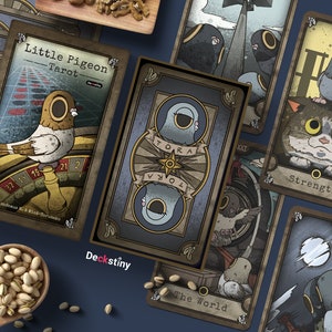Kleine Taube Tarot: Indigo Edition