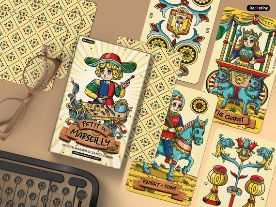 Petit De Marseilly - Marseille Tarot - Etsy