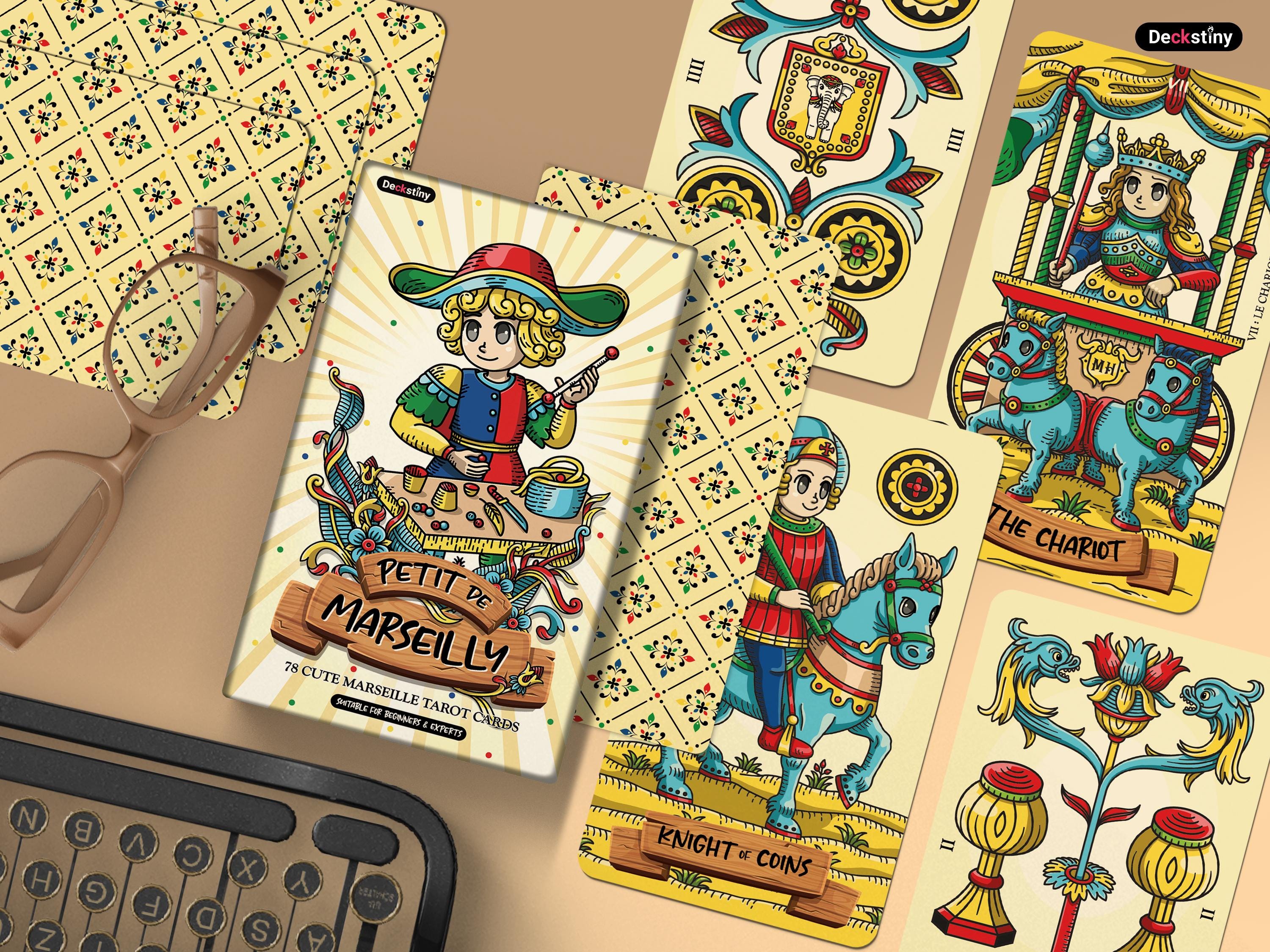 Petit De Marseilly - Marseille Tarot - Etsy