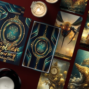 Golden Journey Tarot - Deluxe Edition + 5 Special Cards