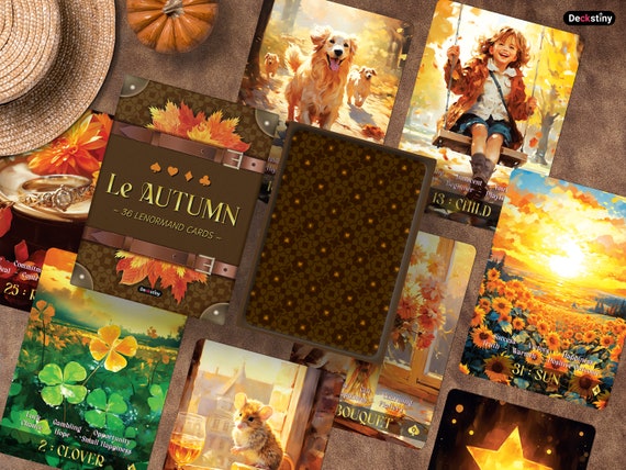 Le Autumn - 36 Lenormand Cards - Etsy