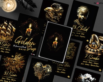 Golden Deep - 36 Lenormand cards