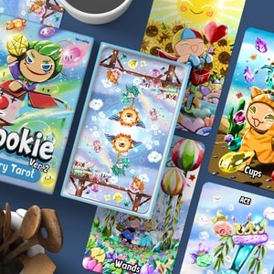 78 piezas Cookie Story Tarot Ver.2 de Deckstiny