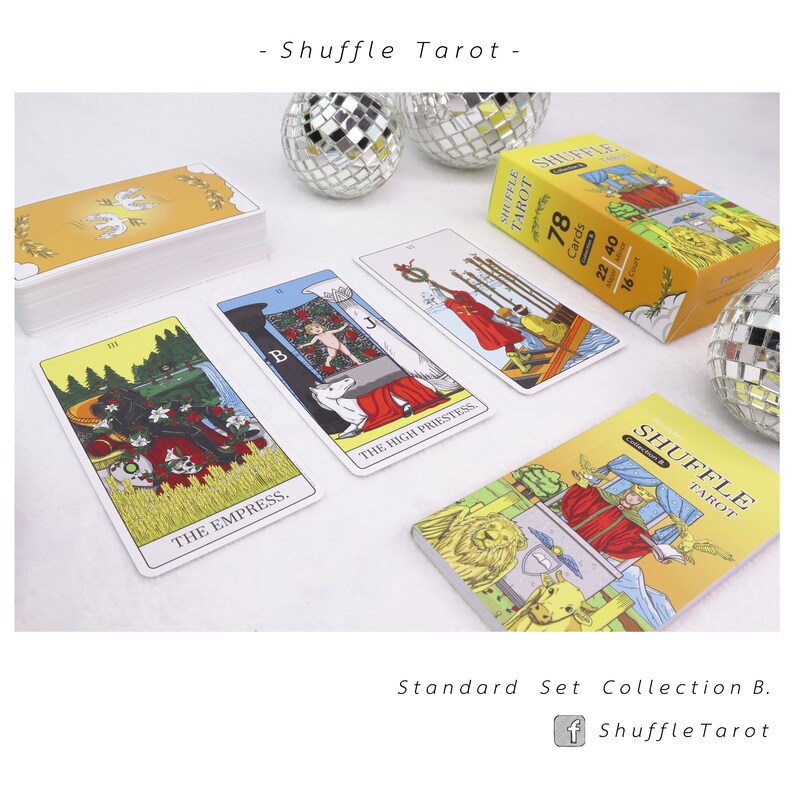 Collection B. Standard Ver. Shuffle Tarot Deck Etsy