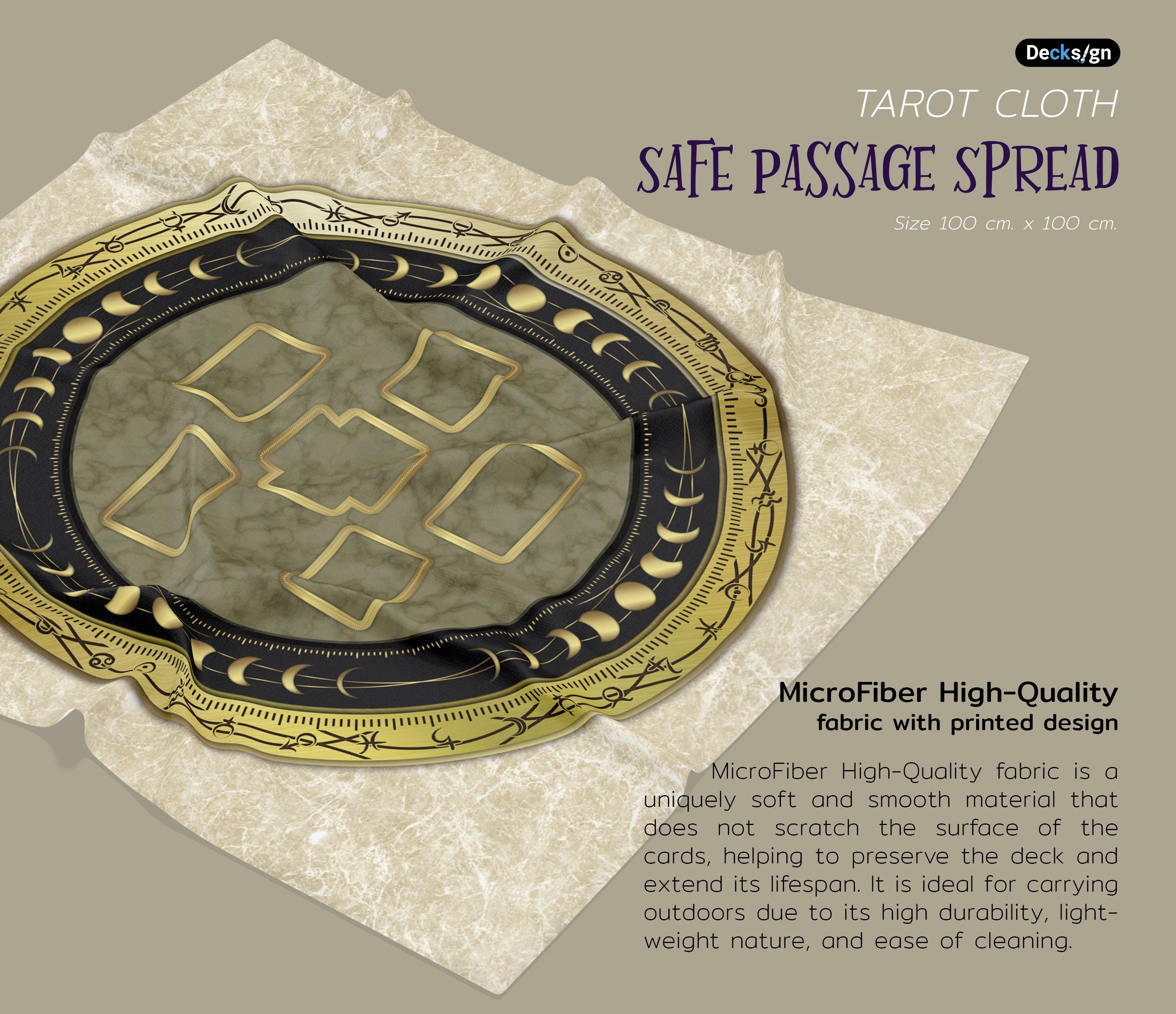 Safe Passage Spread Tarot Cloth : Limited 100pcs - Etsy