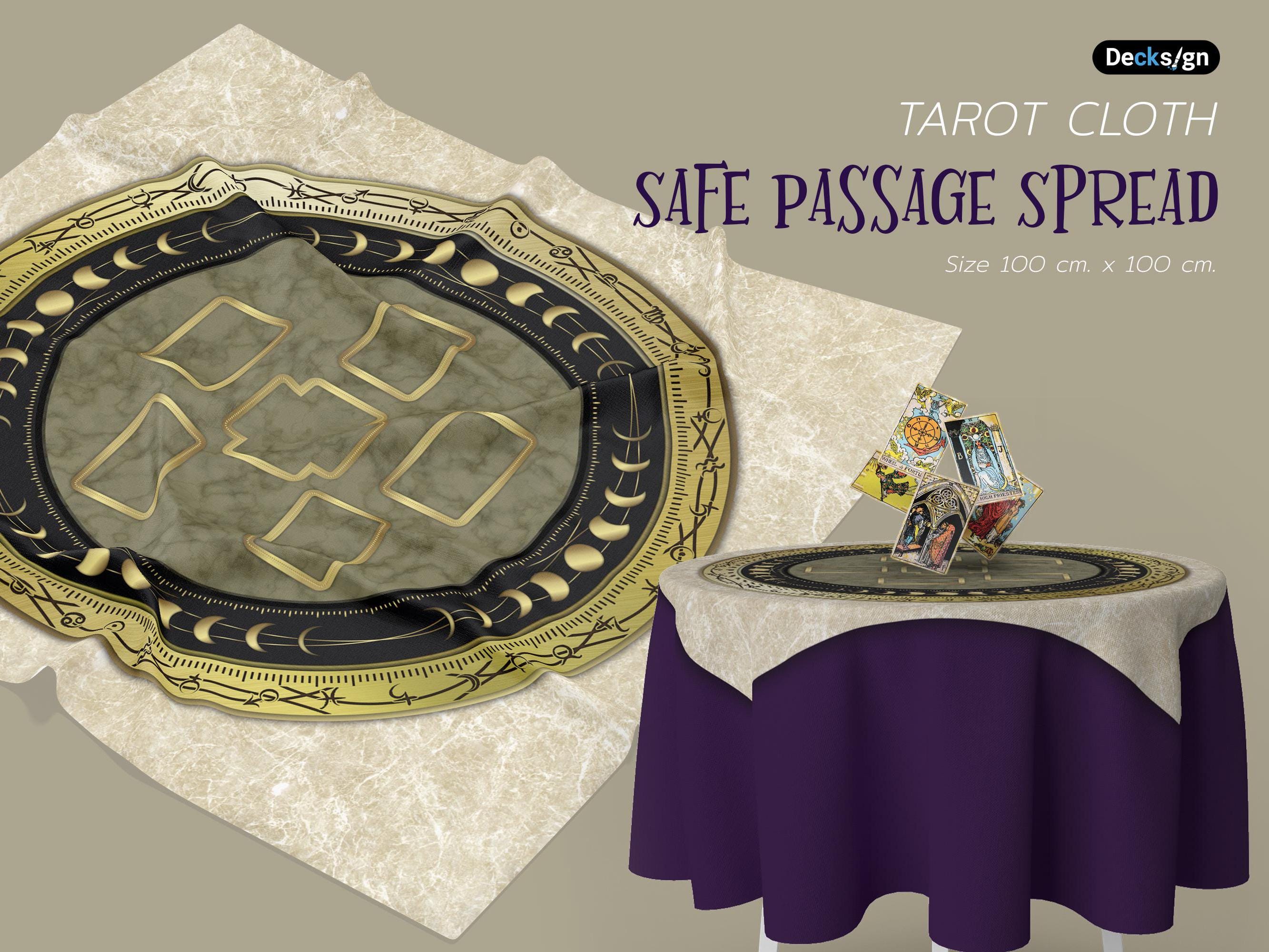 Safe Passage Spread Tarot Cloth : Limited 100pcs - Etsy