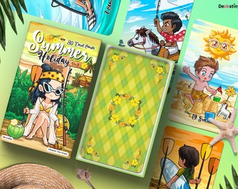 78pcs Summer Holiday Tarot Version 2 (ensemble 4 saisons)