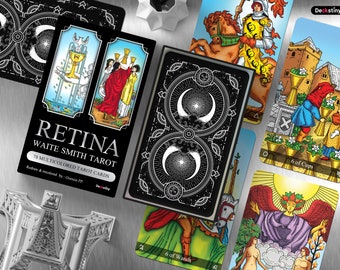 78pcs Retina Waite Smith Tarot : 2nd Edition