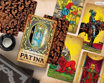 78pcs The Antiquarian Patina Tarot