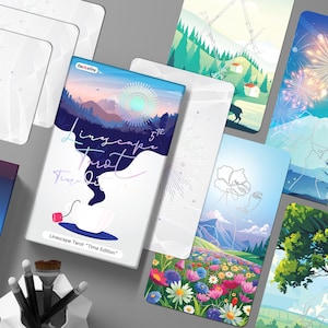 Linescape Tarot "5th Edition" : Time Edition by Deckstiny