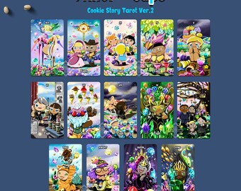 78pcs Cookie Story Tarot Ver.2 From Deckstiny - Etsy