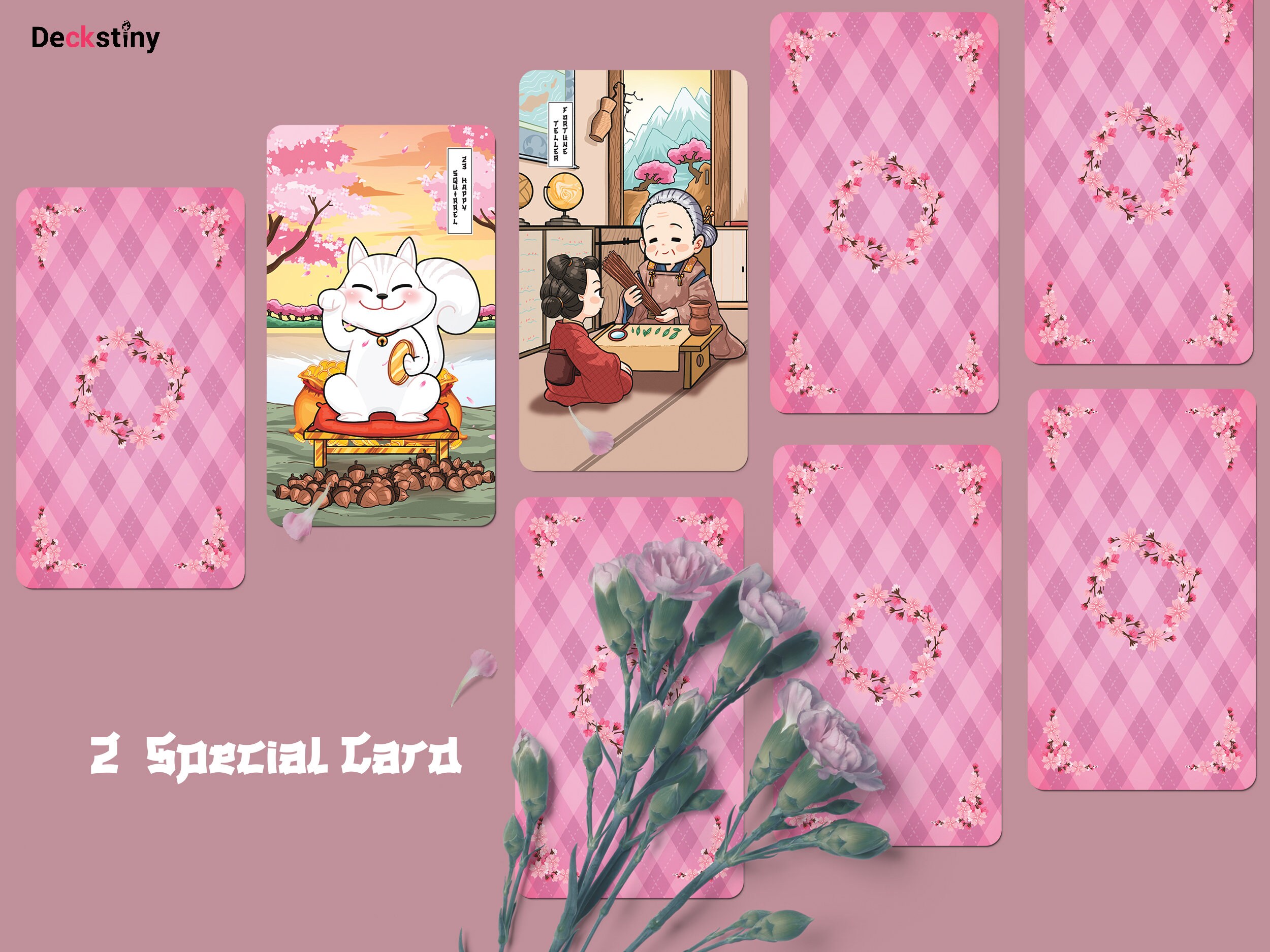78pcs Sakura Spring Tarot Version 2 (4 Seasons Project) - Etsy