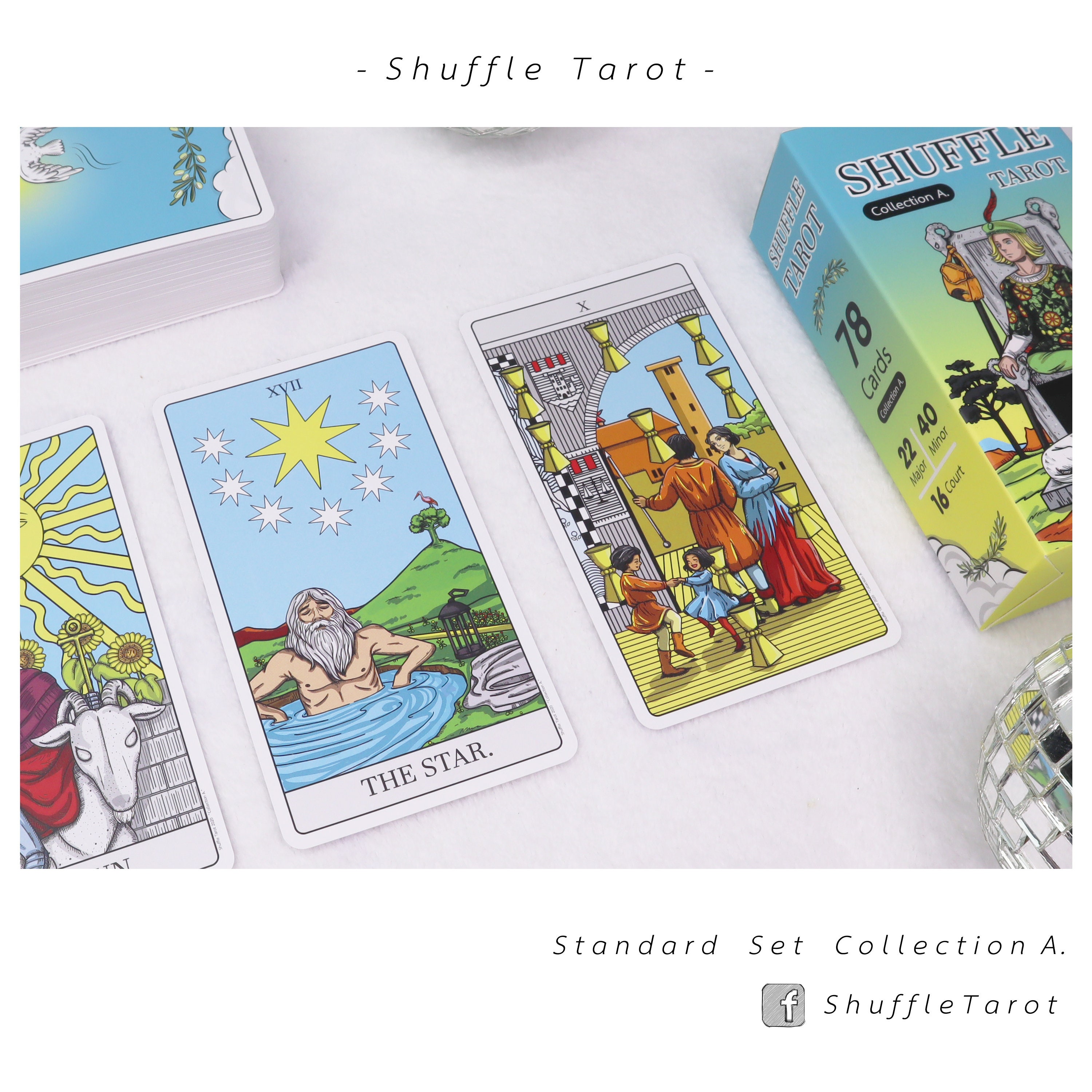 Collection A. Standard Ver. Shuffle Tarot Deck Etsy