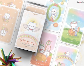 78pcs Kittycorn Tarot by Deckstiny