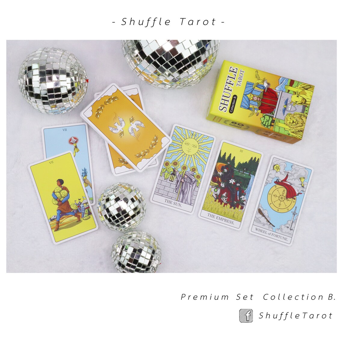 Collection B. Premium Ver. Shuffle Tarot Deck Limited Etsy