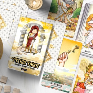 78 cartas del Tarot de Pythia, el gran oráculo de los griegos (2.ª edición)