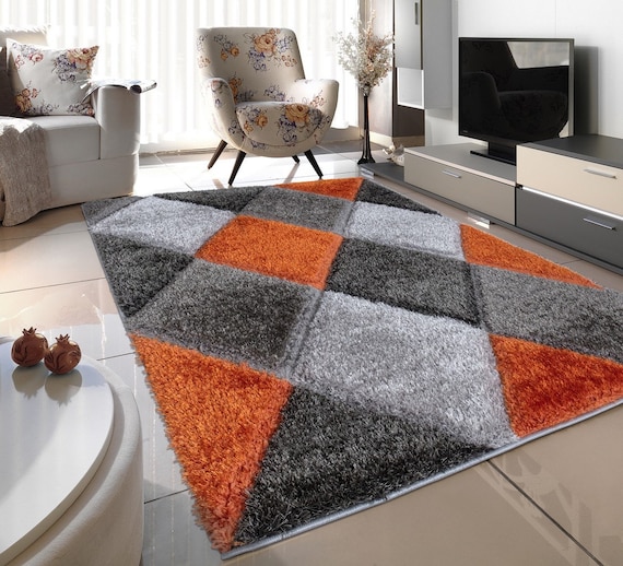 3d Plum Living Room Floor Mat, Non-slip Kitchen Mat Floor Cushion