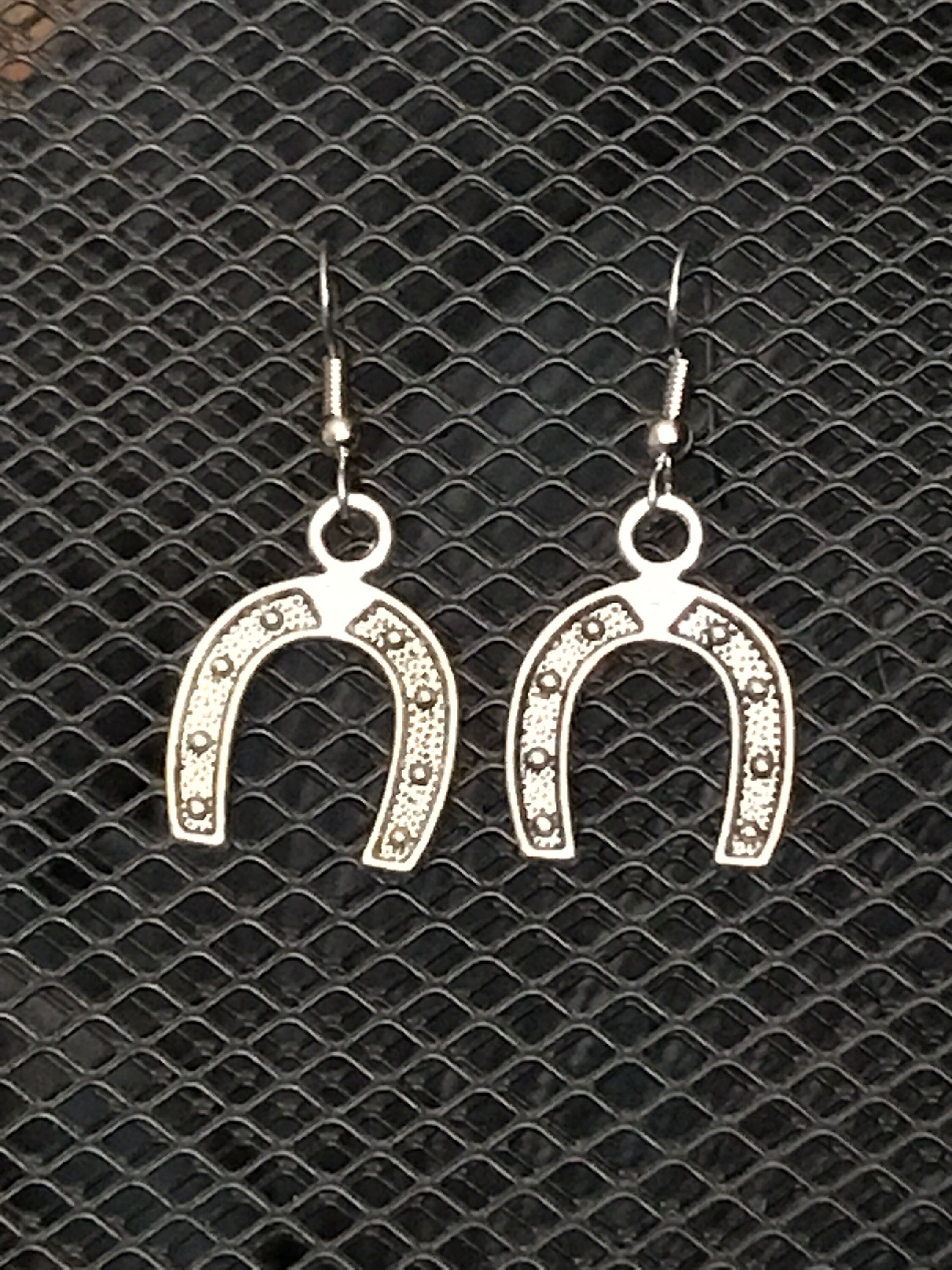 Horseshoe Earrings Etsy