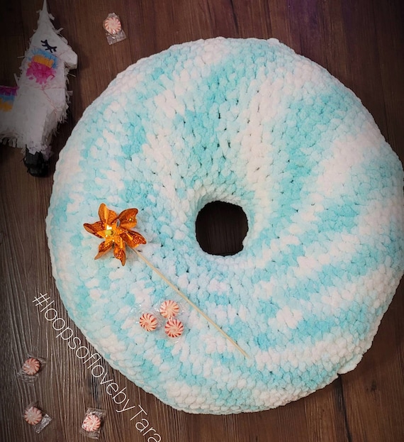 Doughnut Pillow, Girls Room Decor, Sprinkles,soft,kids Bedroom