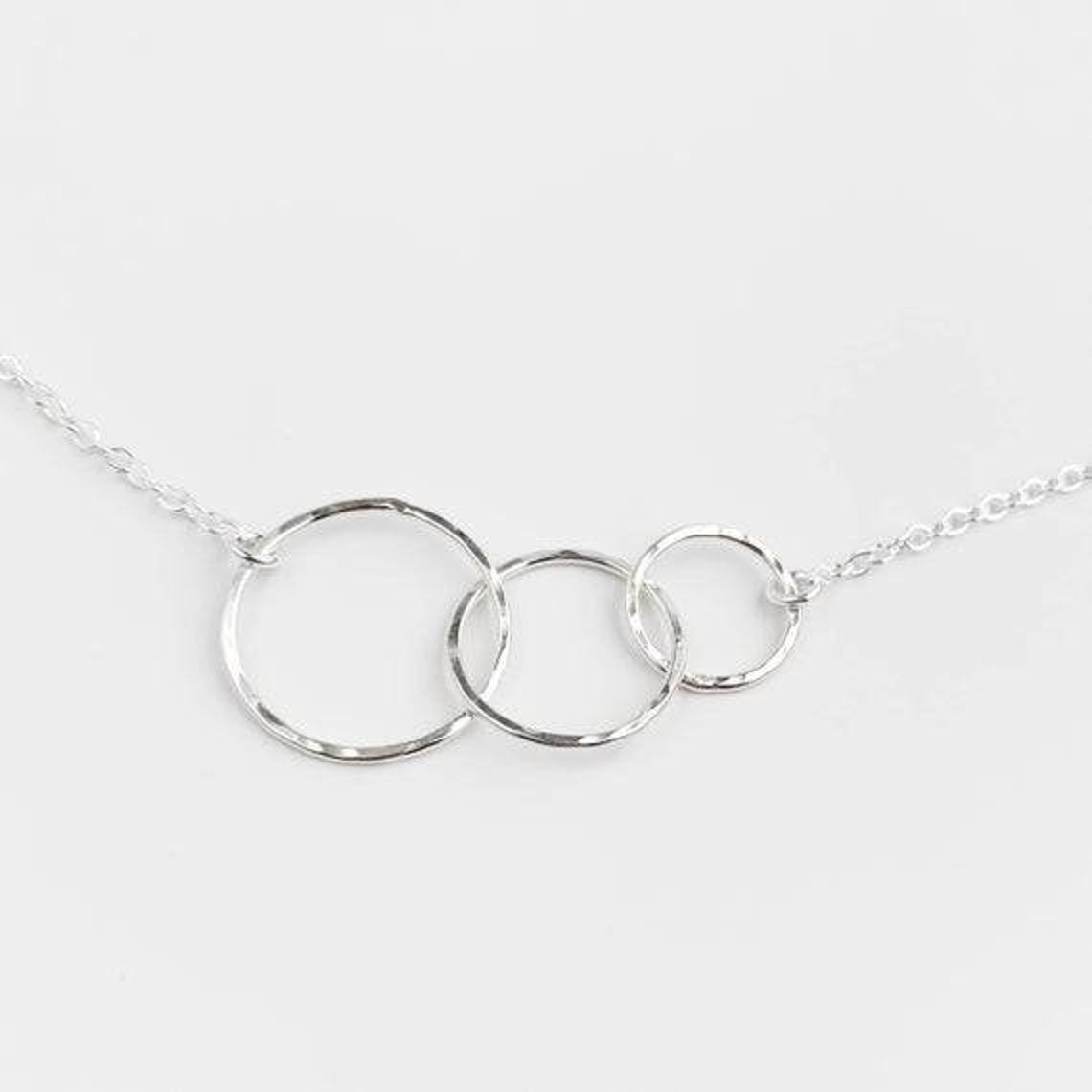 Linked necklace Etsy