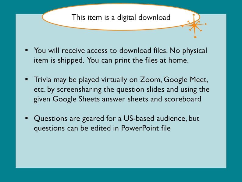A description of what a digital download entails
