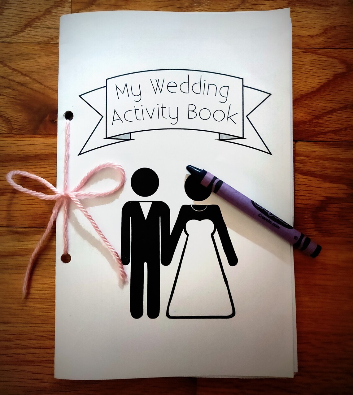 Kids' Wedding Activity Book Printable Download - Etsy